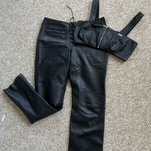 Vintage leather Harley Davidson set (women)